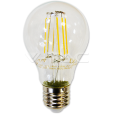 LED spuldze - LED Bulb - 6W Filament E27 A60 Warm White